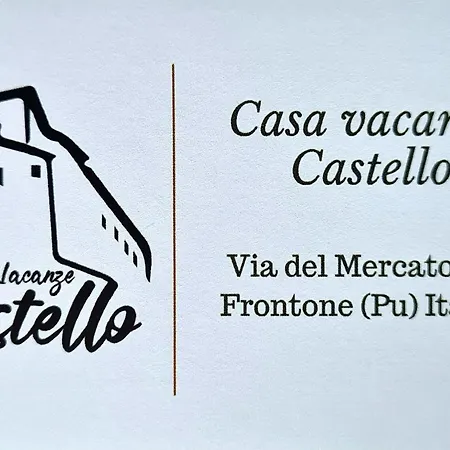 Casa Vacanze Castello Frontone Exterior photo